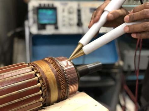 testing dc current voltage drop electric motors|how to test electric motor.